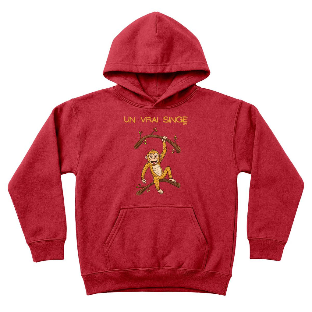 Hoodie Un vrai singe