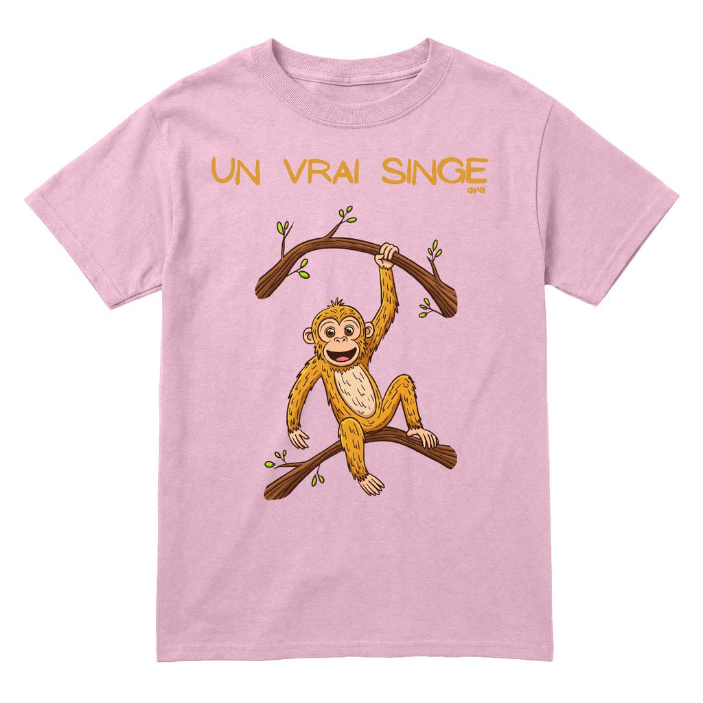 T-Shirt Un vrai singe enfant