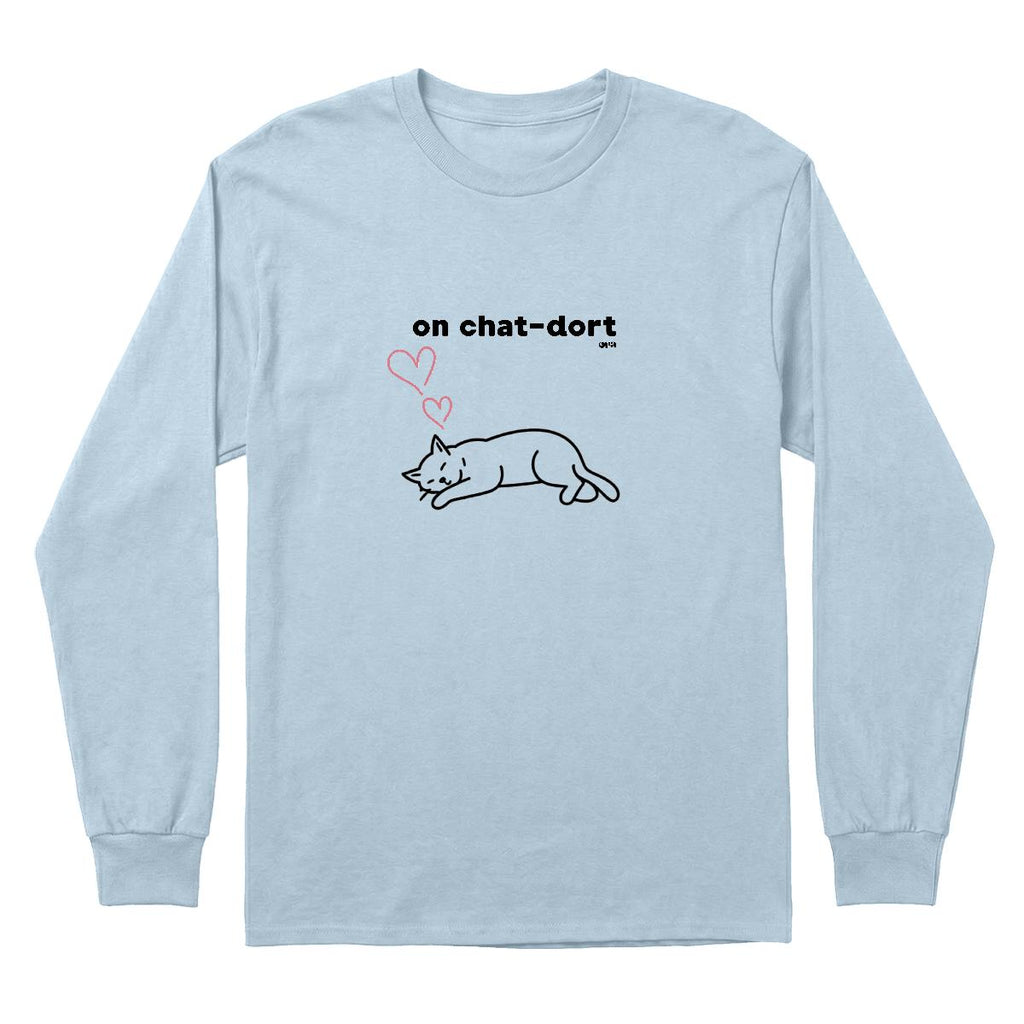 Chandail On chat-dort