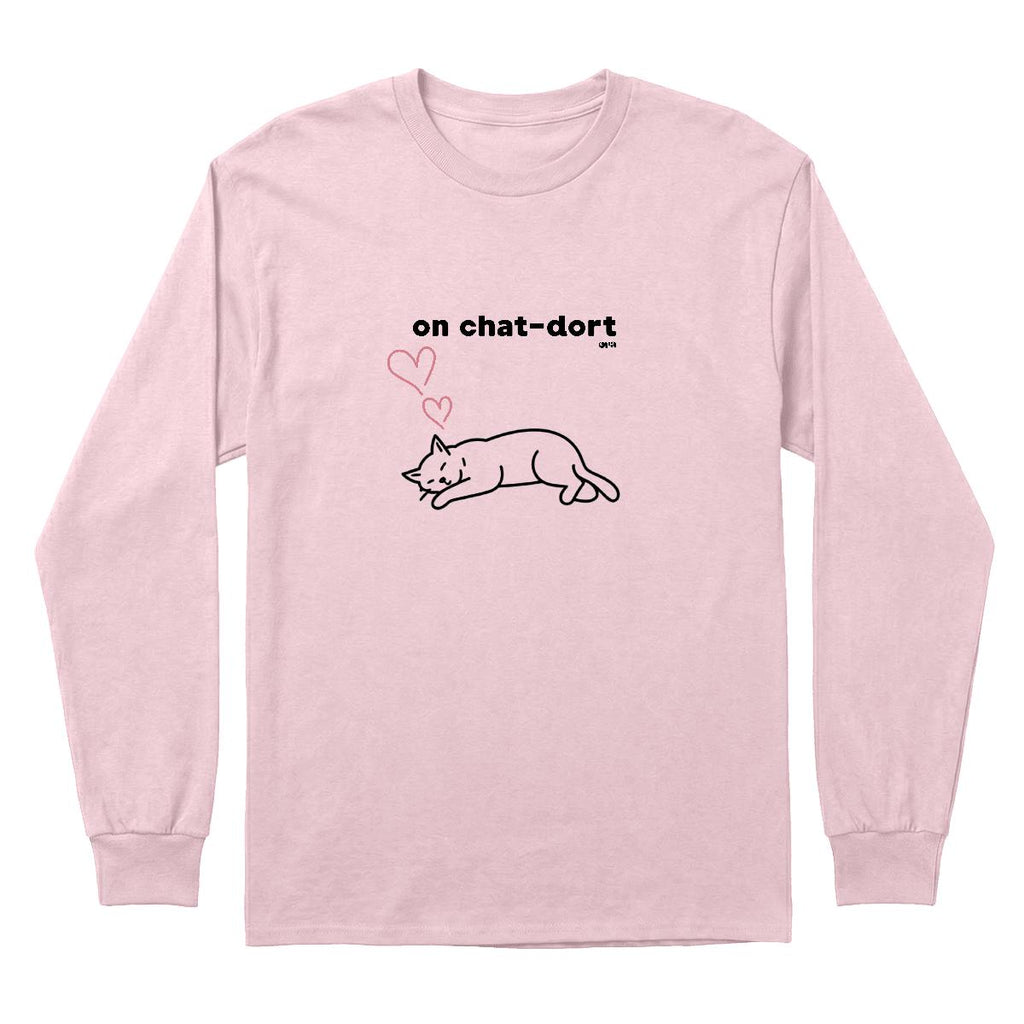 Chandail On chat-dort