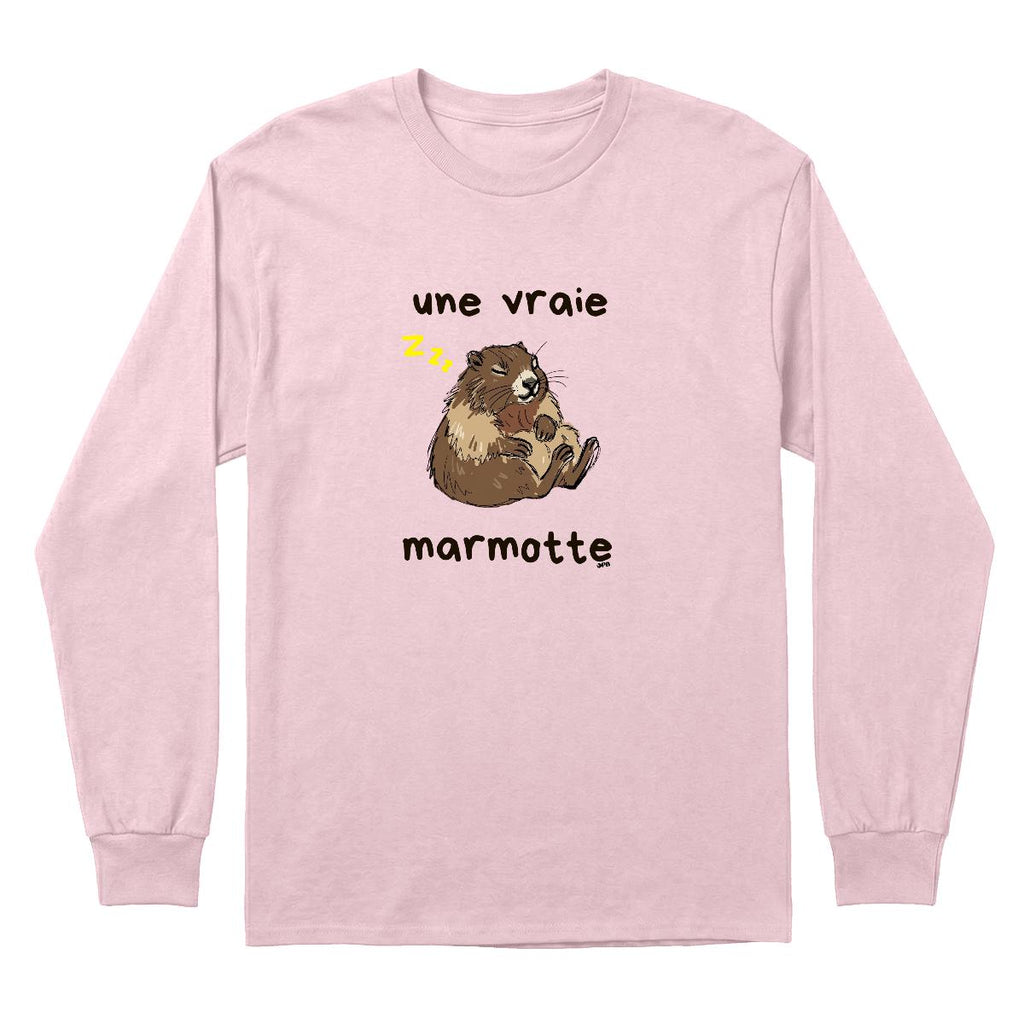 Chandail Une vraie marmotte