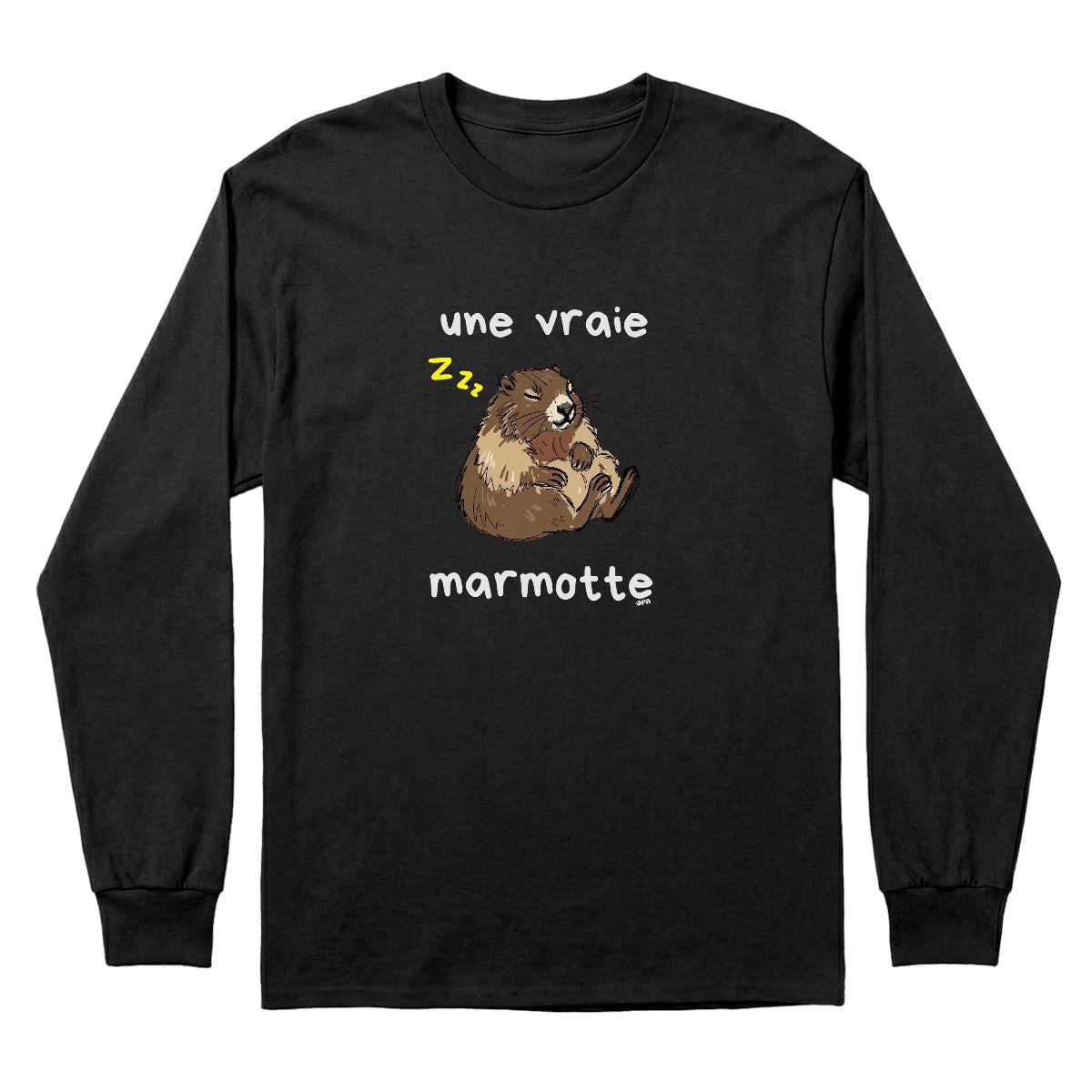 Chandail Une vraie marmotte