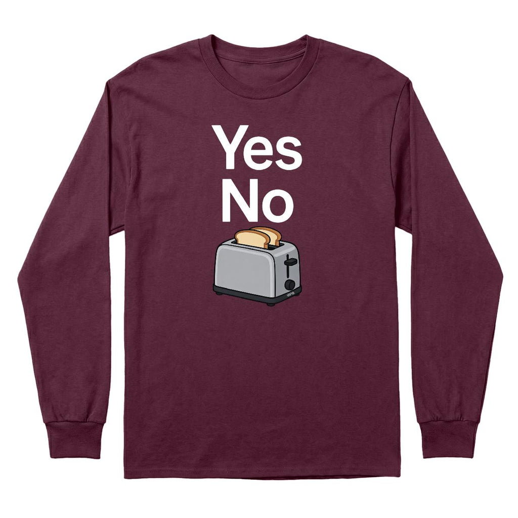 Chandail Yes no toaster