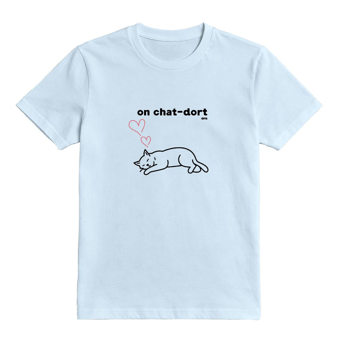 T-Shirt On chat-dort