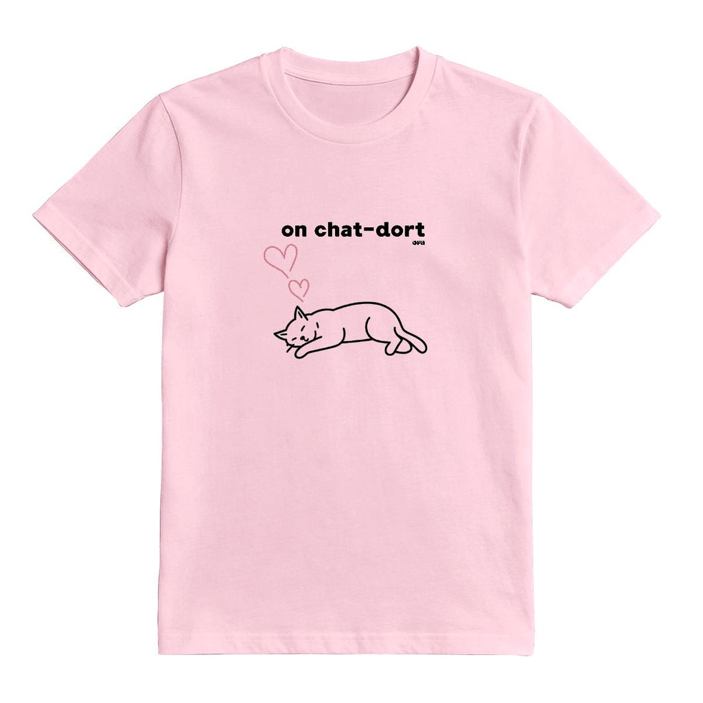T-Shirt On chat-dort