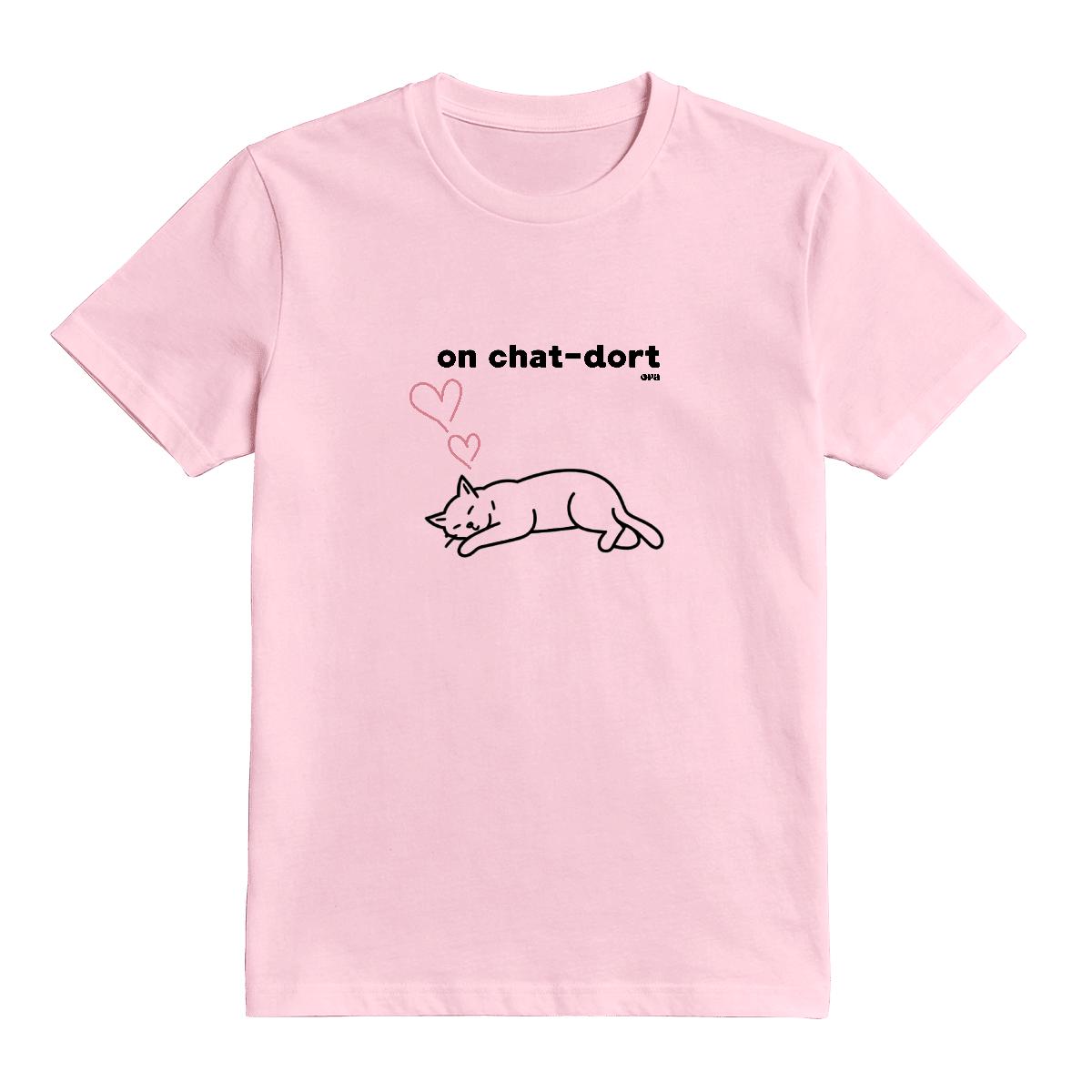 T-Shirt On chat-dort