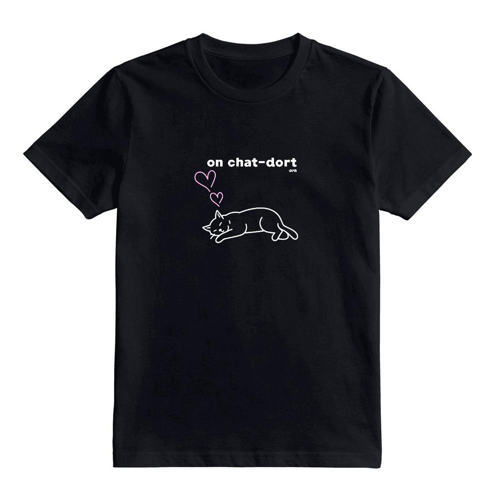 T-Shirt On chat-dort
