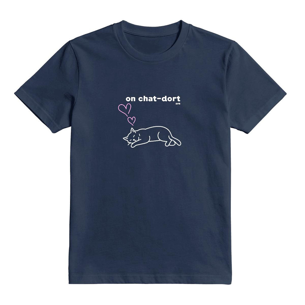 T-Shirt On chat-dort