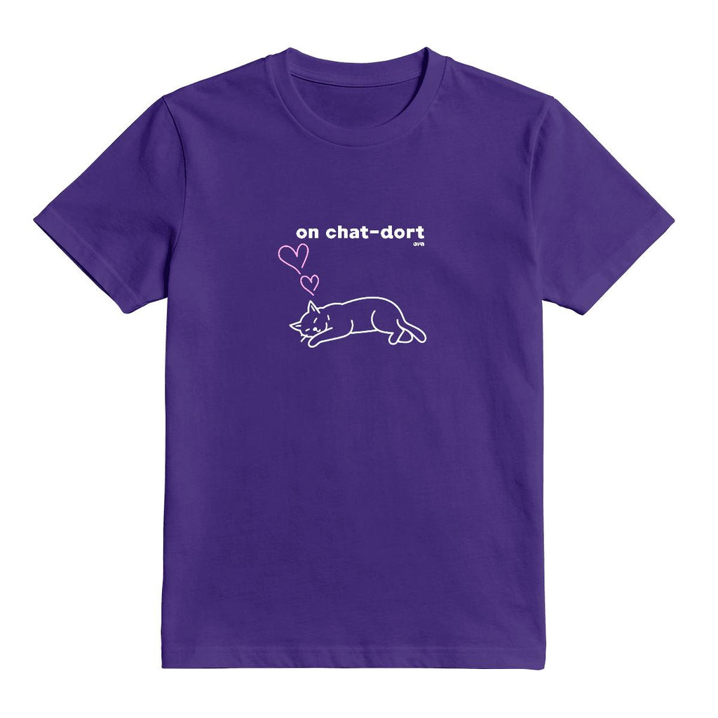 T-Shirt On chat-dort