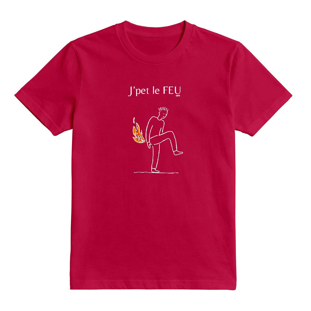T-Shirt J'pet le feu