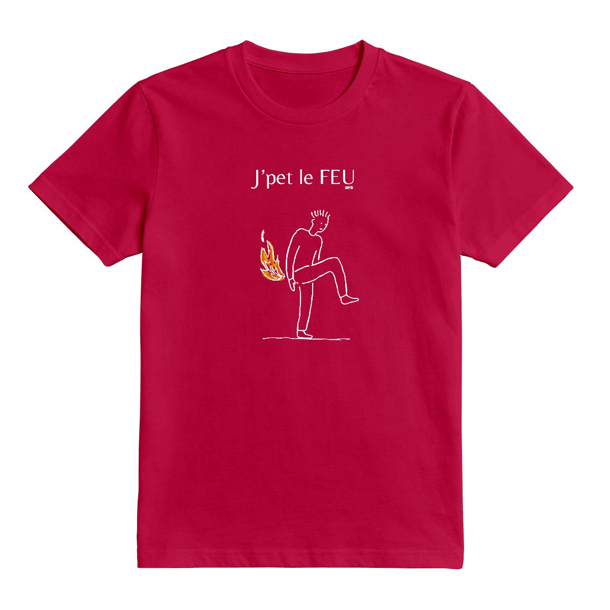 T-Shirt J'pet le feu