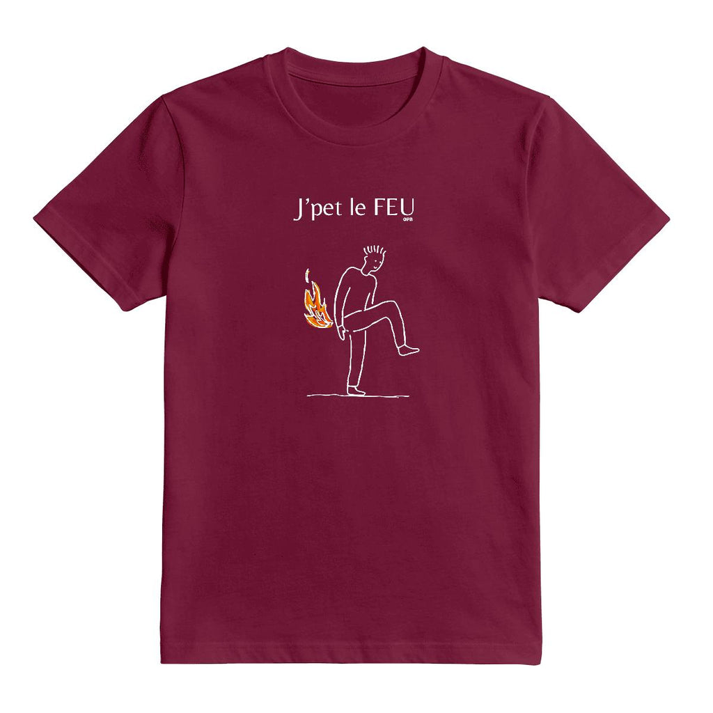 T-Shirt J'pet le feu