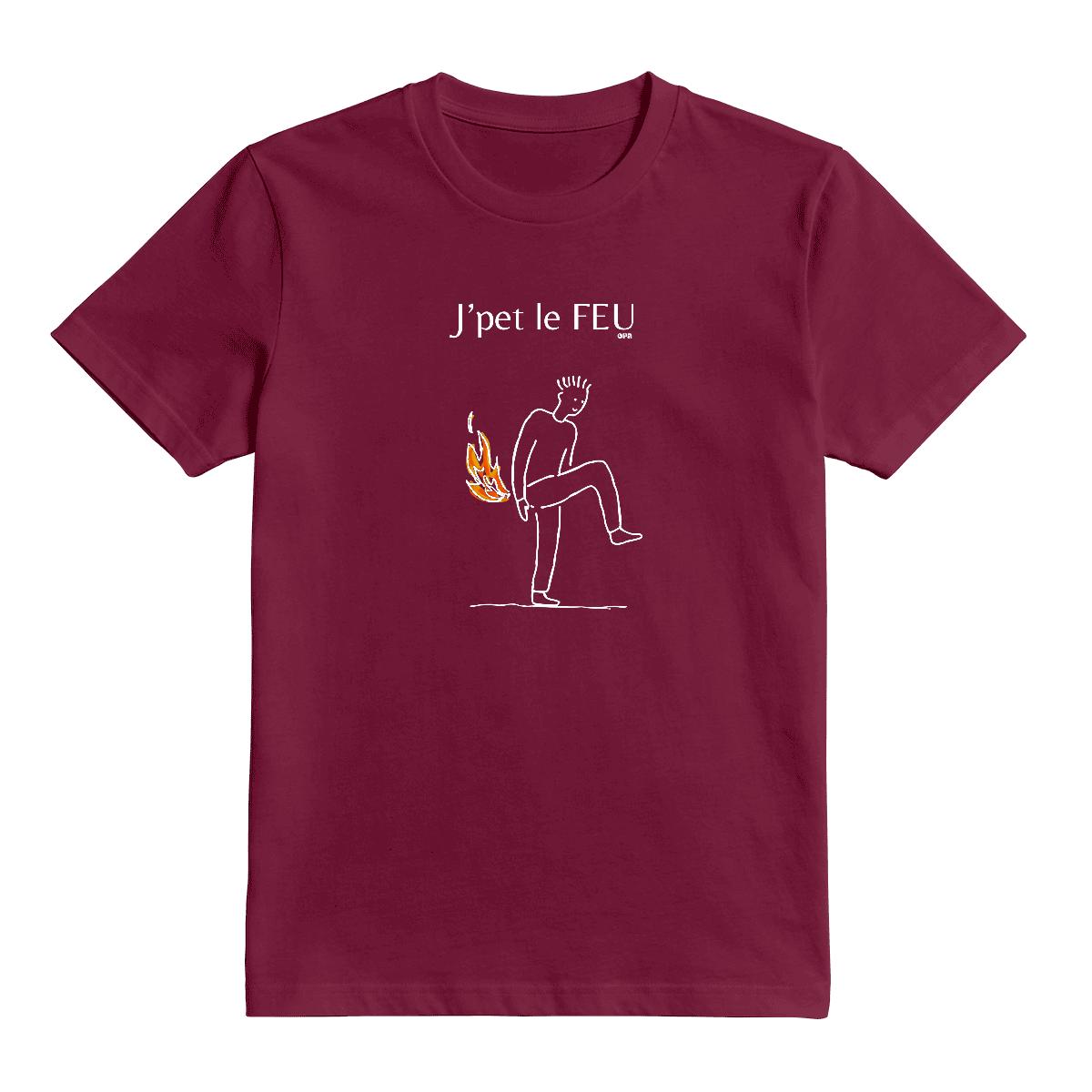 T-Shirt J'pet le feu