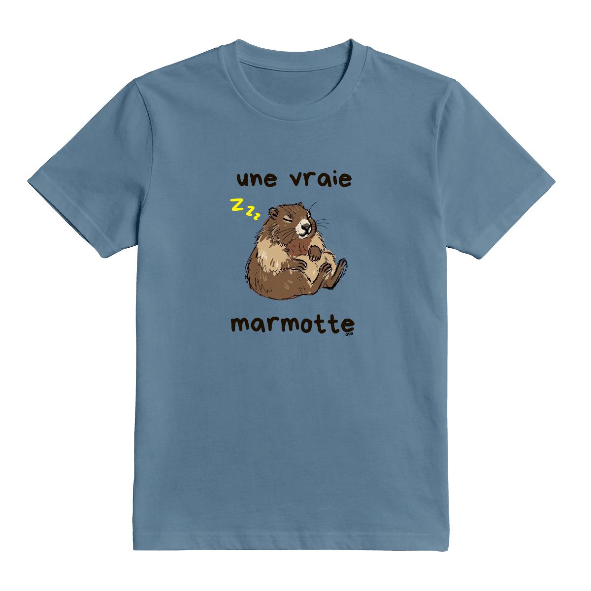 T-Shirt Une vraie marmotte
