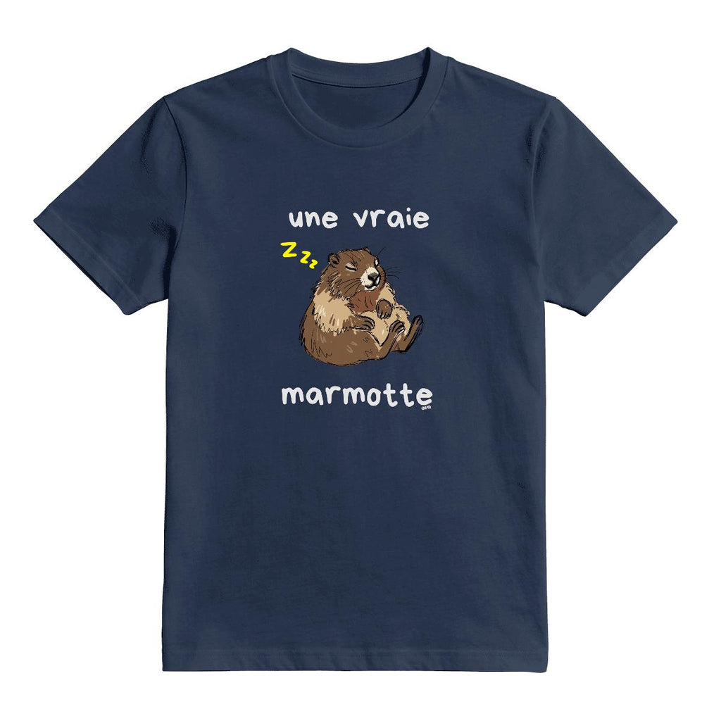 T-Shirt Une vraie marmotte