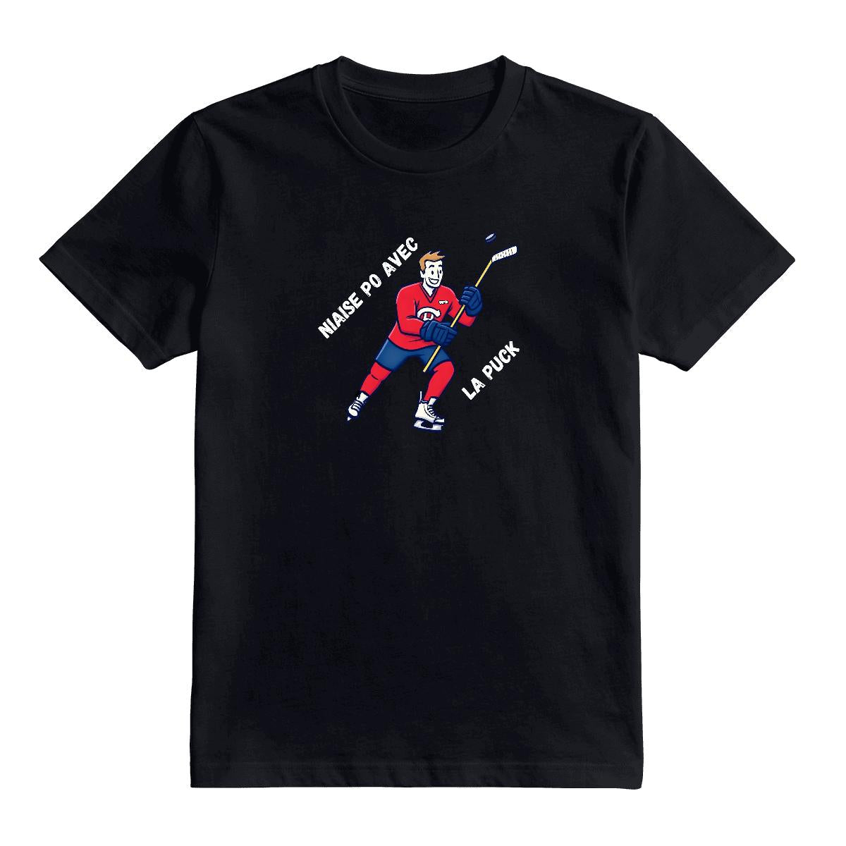 T-Shirt Niaise po avec la puck