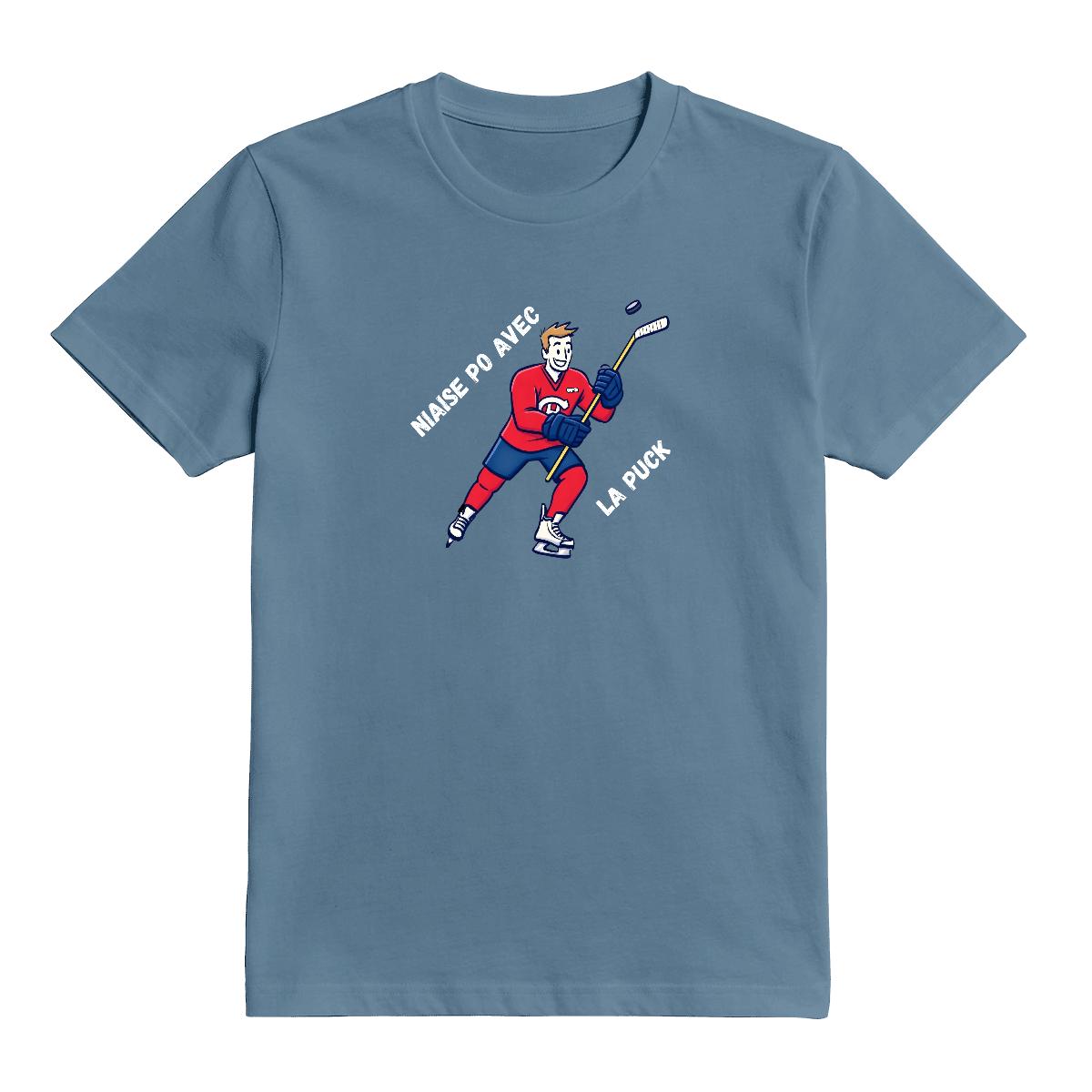 T-Shirt Niaise po avec la puck