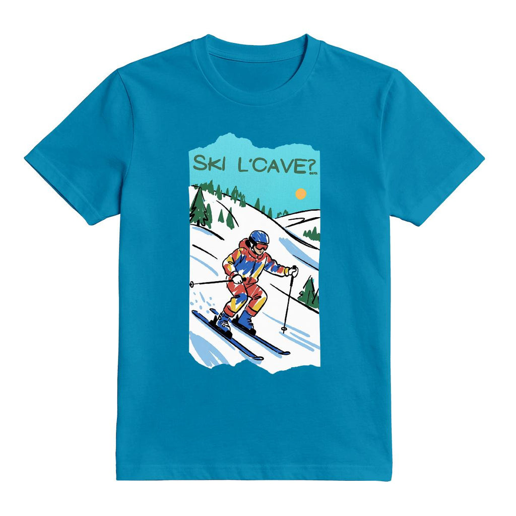 T-Shirt Ski l'cave