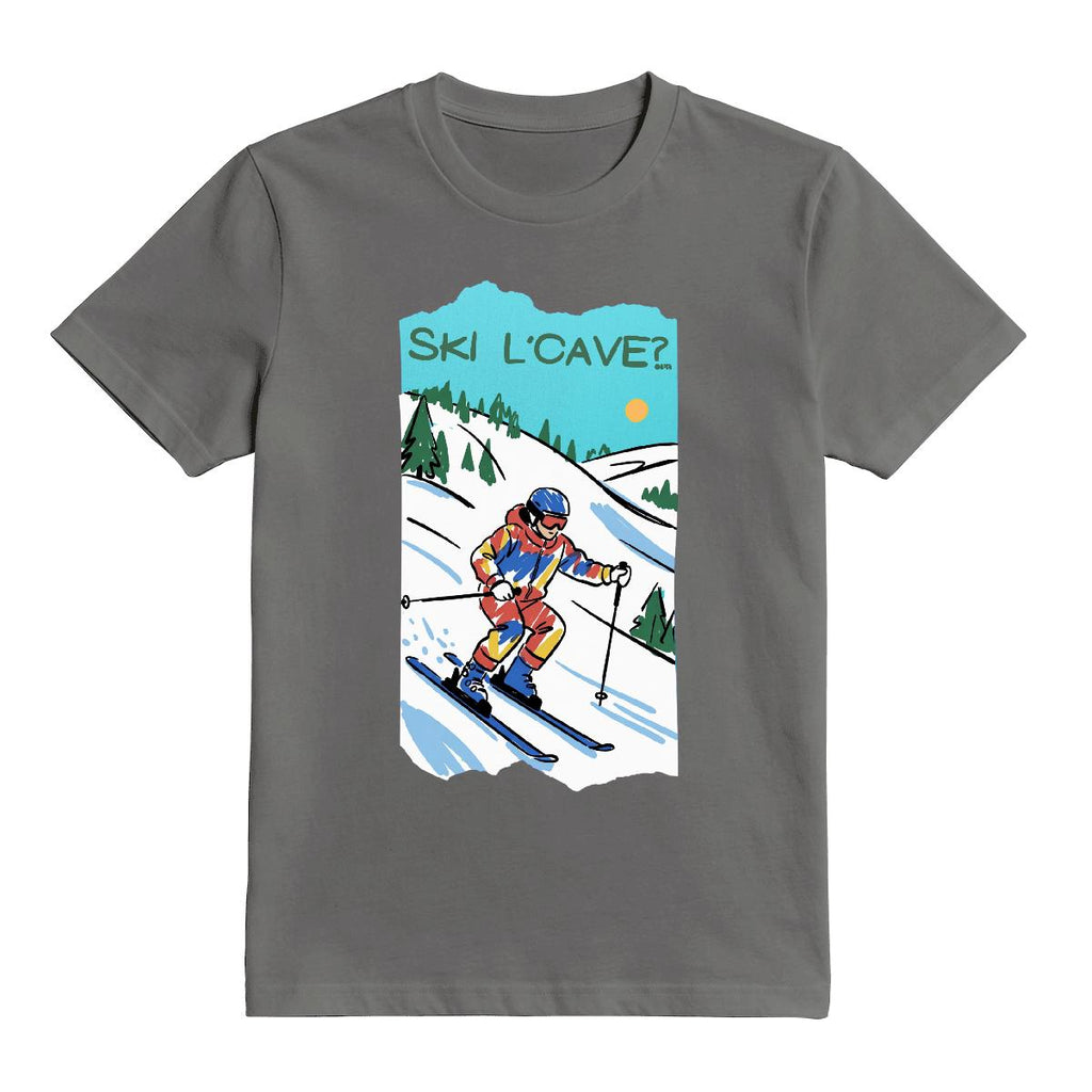 T-Shirt Ski l'cave