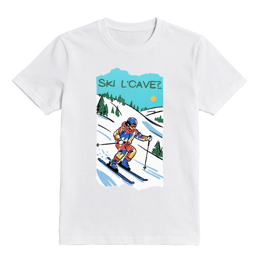 T-Shirt Ski l'cave