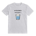 T-Shirt Verre à moitié plein
