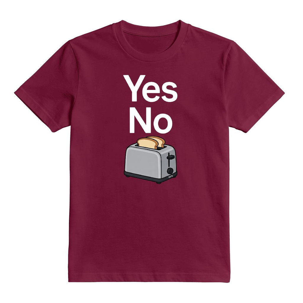T-Shirt Yes no toaster